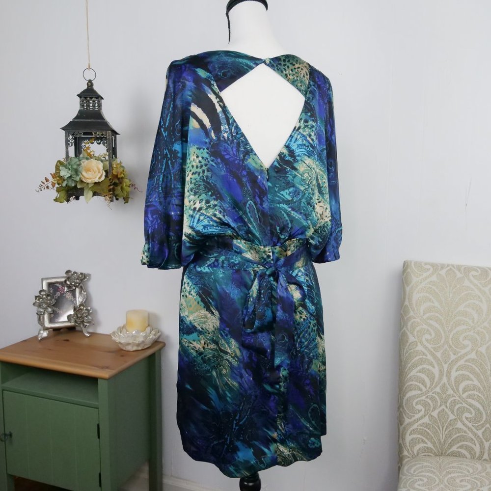 Bisou Bisou Blouson Cut Out Back Dress - Picture 4 of 5